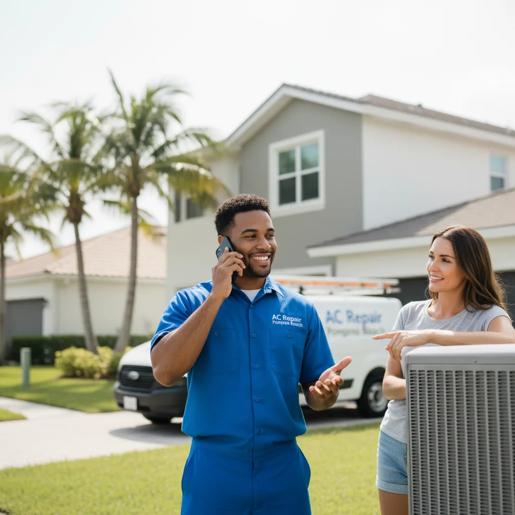 AC Repair Pompano Beach customer support in Asbury